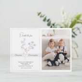 Dankbare botanische foto kaart (Staand voorkant)