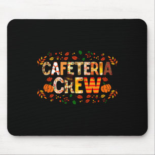 Dankbare Cafetaria Crew Herfst Herfst Pompoen Beda Muismat