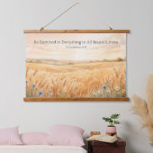 Dankbare Dag van Dankzegging Hangend Wandkleed (Slaapkamer)