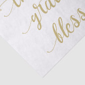 dankbare dankbare gezegde Thanksgiving vakantie Tissuepapier (Detail)