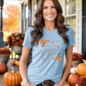 Dankbare dankbare gezegende Herfst herfstbladeren T-shirt