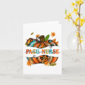 Dankbare dankbare gezegende Pacu Nurse Pumpkin Aut Kaart (Gele Bloem)