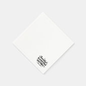 Dankbare, dankbare, gezegende sprankelende Thanksg Servet (Hoek)