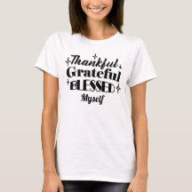 Dankbare, dankbare, gezegende sprankelende Thanksg