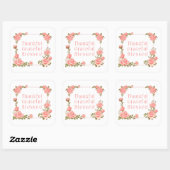 Dankbare dankbare gezegende Thanksgiving Sticker (Vel)