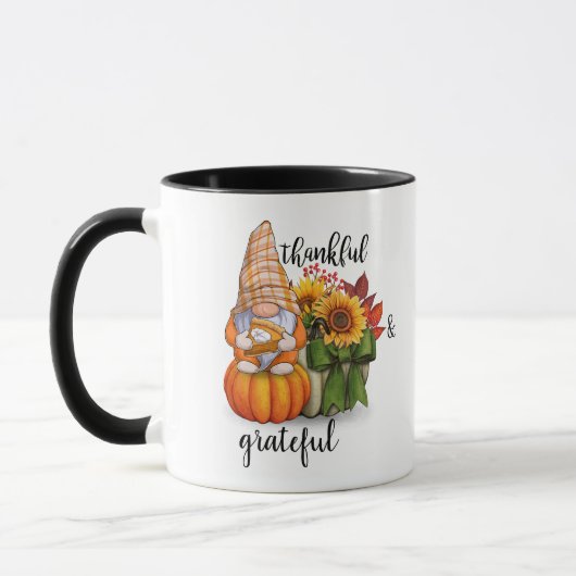 Dankbare & erkentelijke koffiemok mok (Links)