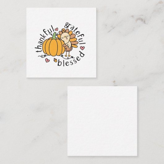 Dankbare Gezegende Kerstmis Grappig  Notitiekaartje (Voorkant / Achterkant)