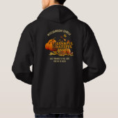 DANKBARE GEZEGENDE Thanksgiving Familie Hoodie (Achterkant)