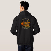DANKBARE GEZEGENDE Thanksgiving Familie Hoodie (Achterkant volledig)