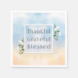 Dankbare, gezegende Thanksgiving | Servet