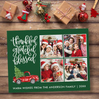 Dankbare Gezegende Truck 4 Foto Groen