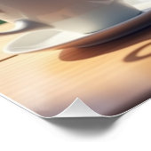 Dankbare gezegende verpleegster gepersonaliseerd perfect poster (Hoek)