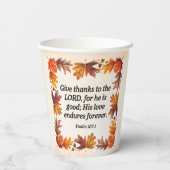 Dankbare hart papieren bekers (Achterkant)