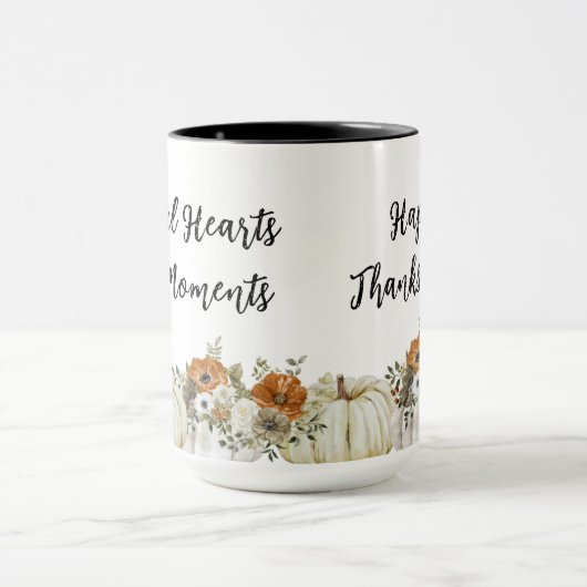 Dankbare harten, gezellige momenten gelukkig Thank Mok (Midden)