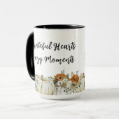Dankbare harten, gezellige momenten gelukkig Thank Mok (Voorkant links)