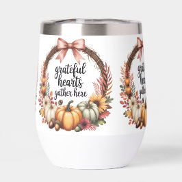 Dankbare harten komen hier bij elkaar Thanksgiving