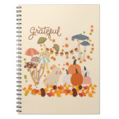Dankbare Herfst Bunny Notitieboek (Voorkant)