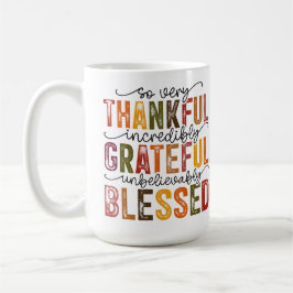 Dankbare Herfst Koffiemok