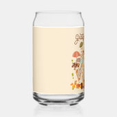 Dankbare herfstkonijn blikvorm glas (Rechts)