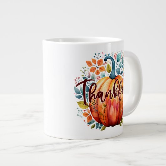 Dankbare Jumbo Mok (Voorkant rechts)