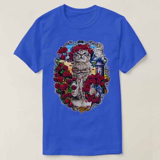Dankbare katten t-shirt (Design voorkant)