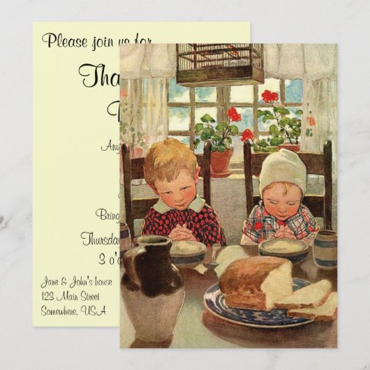 Dankbare Kinderen door Jessie Willcox Smith Kaart (Voorkant / Achterkant)