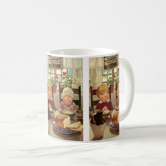 Dankbare Kinderen door Jessie Willcox Smith Koffiemok (Voorkant rechts)