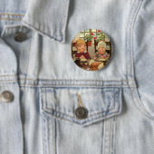 Dankbare Kinderen door Jessie Willcox Smith Ronde Button 5,7 Cm (In situ)