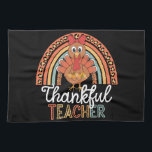 Dankbare Leraar Gezegende Thanksgiving School Theedoek<br><div class="desc">Dankbare Leraar Gezegende Thanksgiving School</div>
