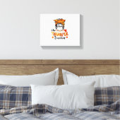 dankbare leraar herfst Thanksgiving rommelig Canvas Afdruk (Insitu (Slaapkamer))