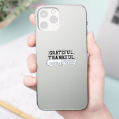 Dankbare les gepland - Grappige leraar Sticker (Telefoon)