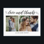 Dankbare Liefde Bewerkbare KLEUR Dank u Briefkaart<br><div class="desc">Het verzenden van je dankjewel zal een bries zijn met dit mooie en stijlvolle briefkaart. Bezoek onze design showroom op WWW.BERRYBERRYSWEET.COM</div>