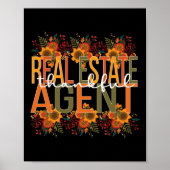 Dankbare makelaar Thanksgiving Poster (Voorkant)