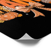 Dankbare Mama Coquette Bows Mama Herfst Thanksgivi Poster (Hoek)