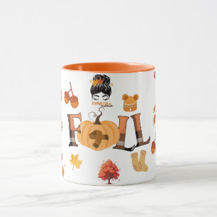 Dankbare Mama Herfst Mok – Gezellige Herfst Pompoe