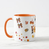 Dankbare Mama Herfst Mok – Gezellige Herfst Pompoe (Links)