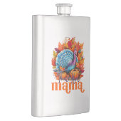 Dankbare Mama Turkije en herfst bladeren gebladert Flacon (Rechts)