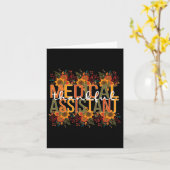 Dankbare Medische Instant Thanksgiving Med Instant Kaart (Gele Bloem)