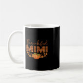 Dankbare Mimi Pompoen Herfst Thanksgiving Koffiemok (Links)