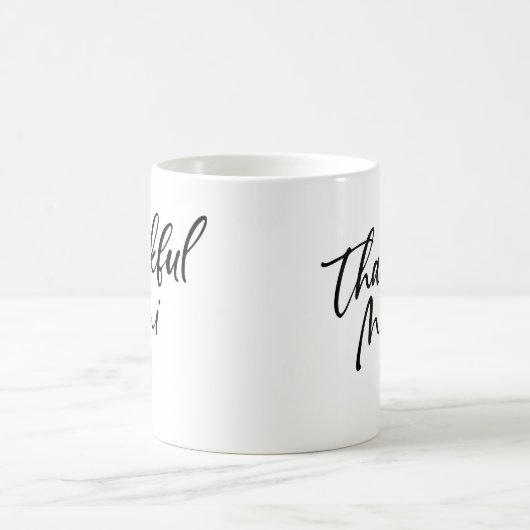 Dankbare Mini Koffiemok (Center)