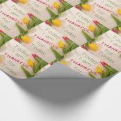 Dankbare Motivatie offertes Cadeaupapier (Hoek)