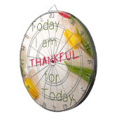 Dankbare Motivatie offertes Dartbord (Voorkant Rechts)