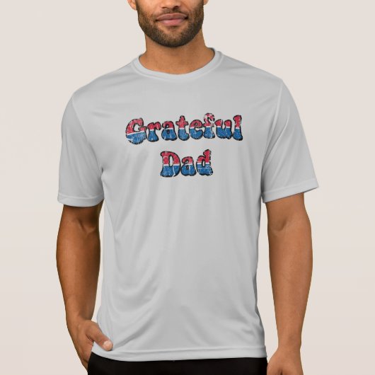 Dankbare papa t-shirt (Voorkant)