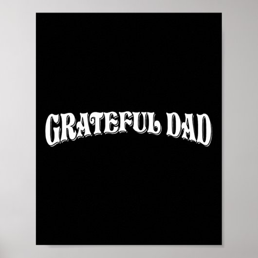 Dankbare papa Werelds beste Vaderdag Poster (Voorkant)