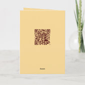 Dankbare pelgrims Thanksgiving kaart (Achterkant)