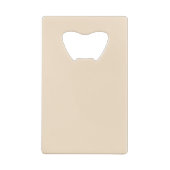 Dankbare pompoen en herfstbloemen krans creditkaart flessenopener (Achterkant)