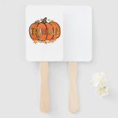 Dankbare Pompoen Thanksgiving T-Shirt - Cadeaus - Handwaaier (Voorkant en achterkant)