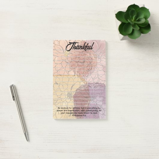 Dankbare Post-Its Post-it® Notes (Kantoor)