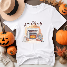 Dankbare Thanksgiving bijeenkomst T-shirt