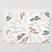 Dankbare Thanksgiving fotokaart Kaart (Achterkant)